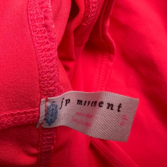 FP Movement by Free People High Rise Infinity Cropped Leggings - Coral - Picture 4 of 10